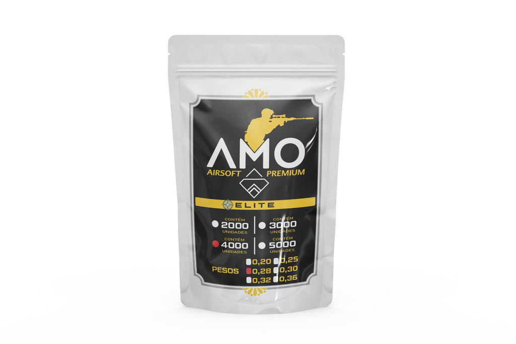 BBS 0.25 AMO AIRSOFT PREMIUM 4000 UN