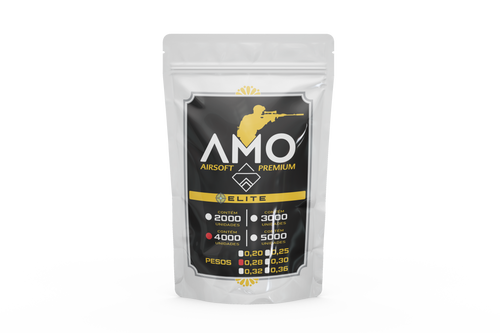 BBS 0.25 AMO AIRSOFT PREMIUM 4000 UN
