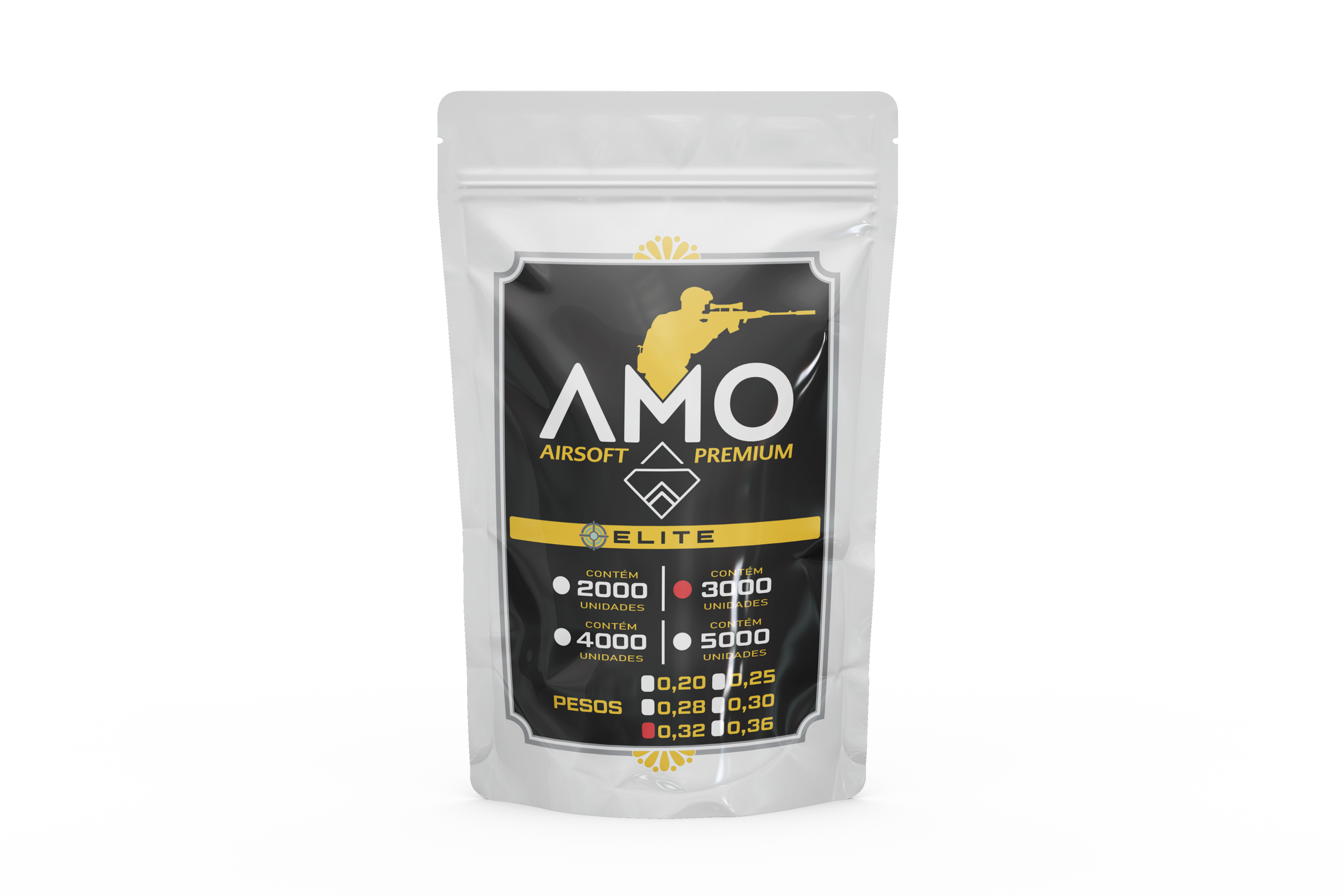 BBS 0.32 AMO AIRSOFT PREMIUM - 3000 UN