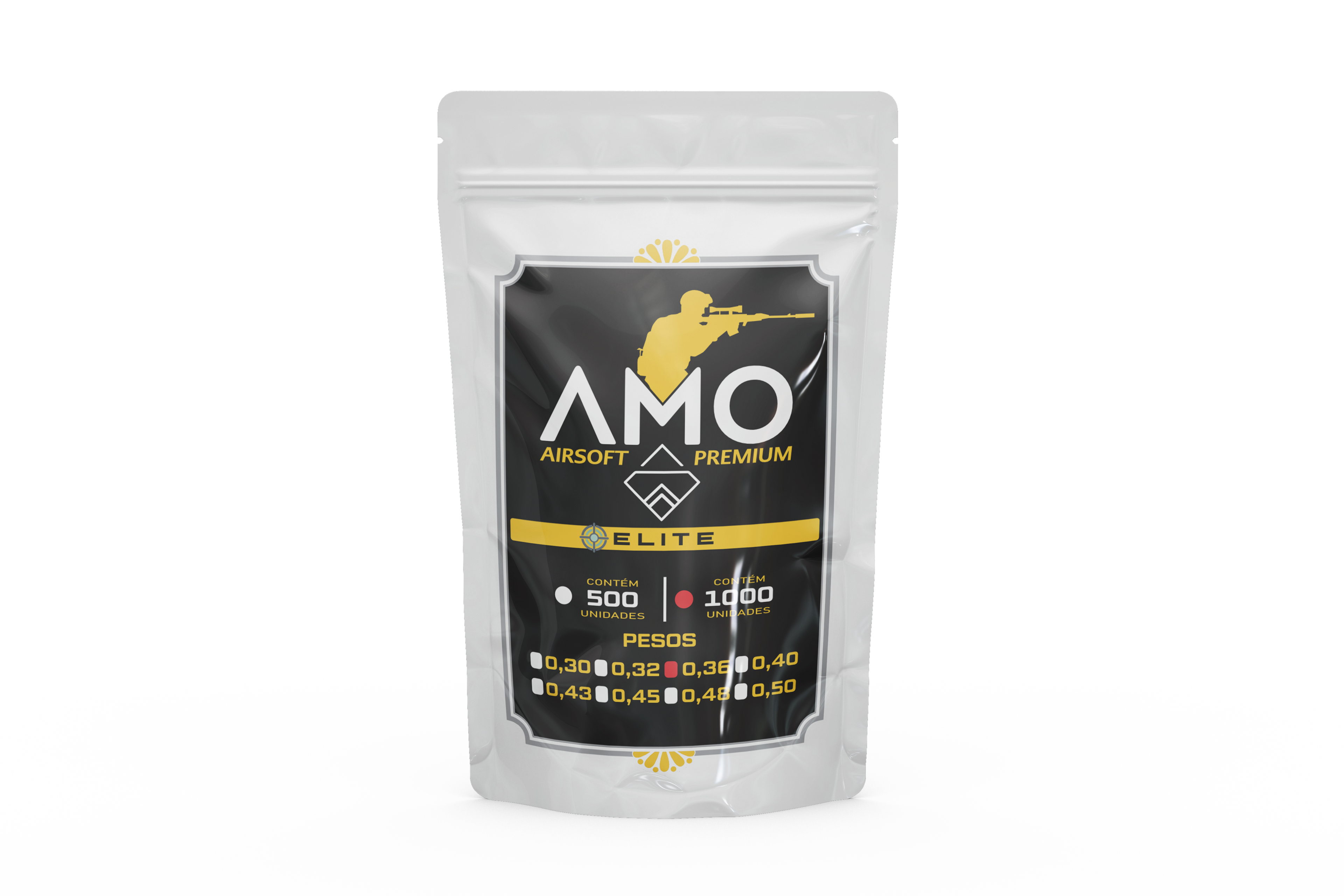 BBS 0.36 AMO AIRSOFT PREMIUM - 1000 UN