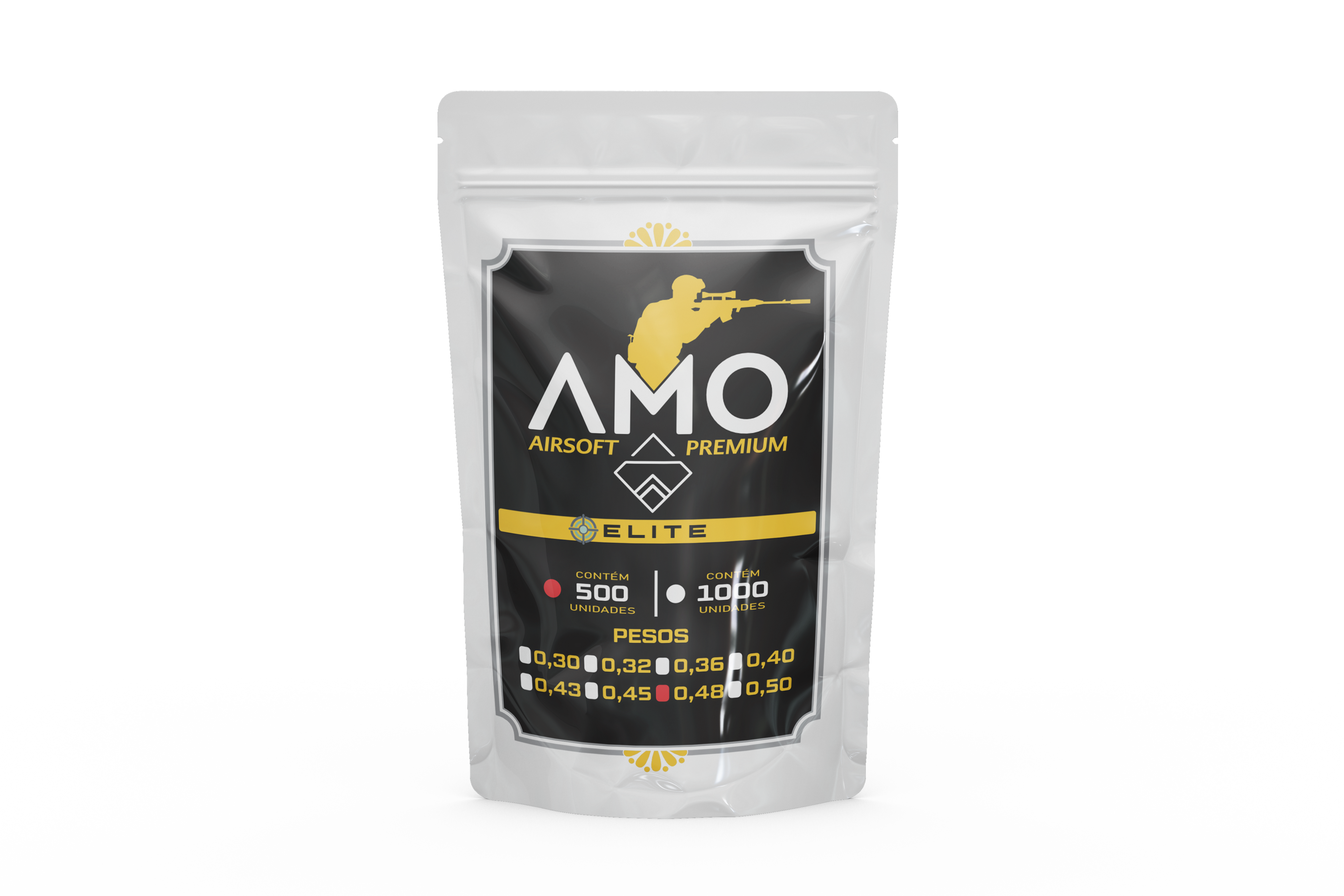BBS 0.48 AMO AIRSOFT PREMIUM - 500 UN