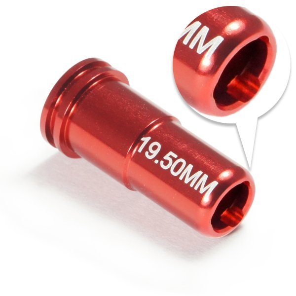 MAXX MODEL NOZZLLE AIR SEAL DOUBLE O-RING CNC ALUMINUM 19.50MM FOR AEG