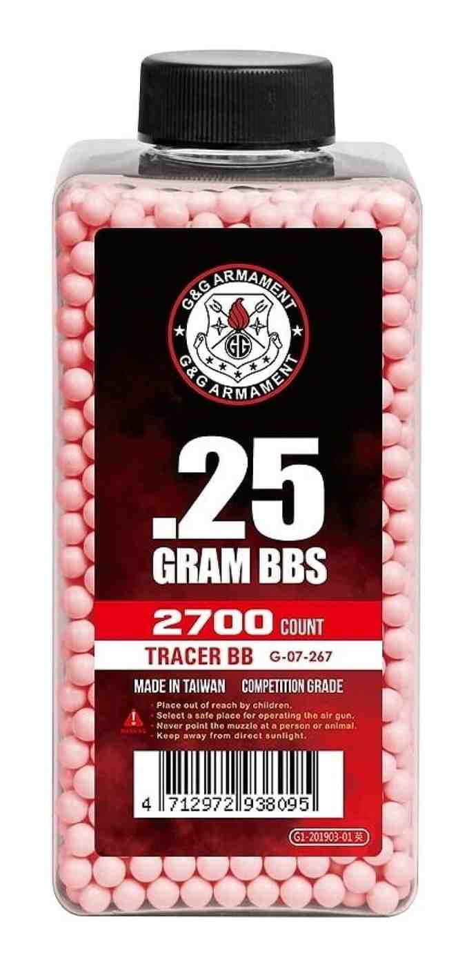 BBS G&G RED TRACER 0.25G / 2700R