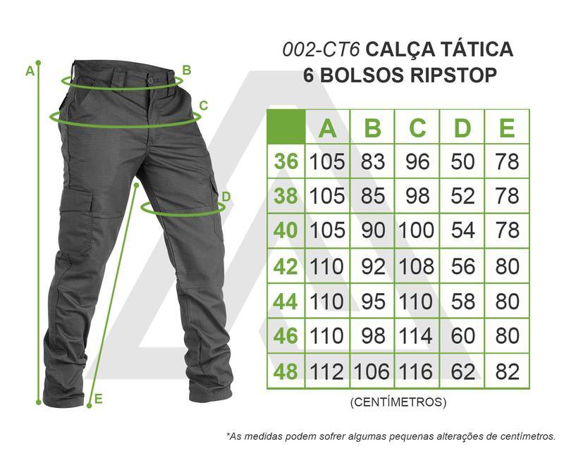 CALÇA TÁTICA POLY RIPSTOP SAFO