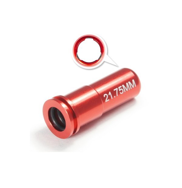MAXX MODEL NOZZLLE AIR SEAL DOUBLE O-RING CNC ALUMINUM 21.75MM FOR AEG