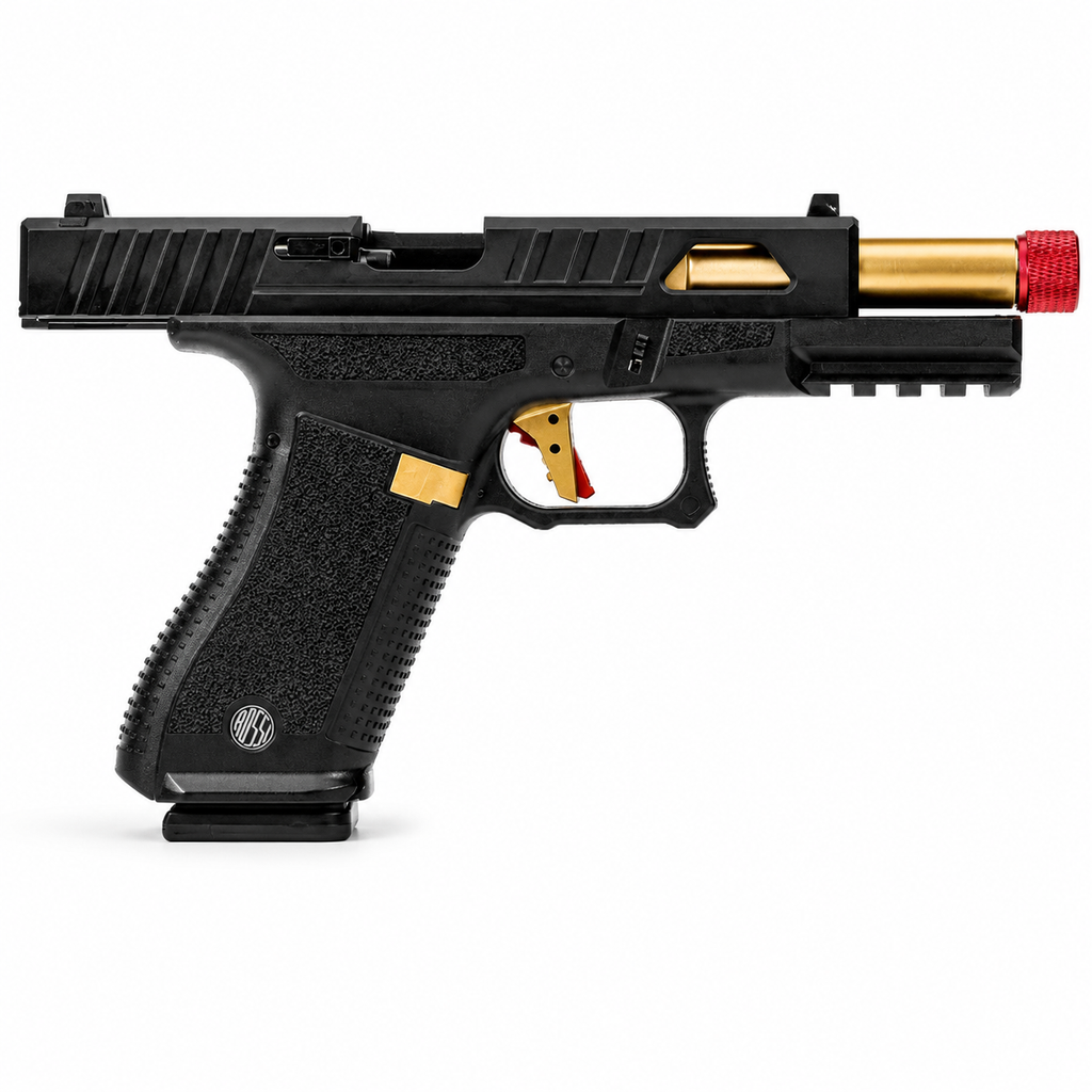 PISTOLA DE AIRSOFT GBB ROSSI R17 CUSTOM GOLD 6MM