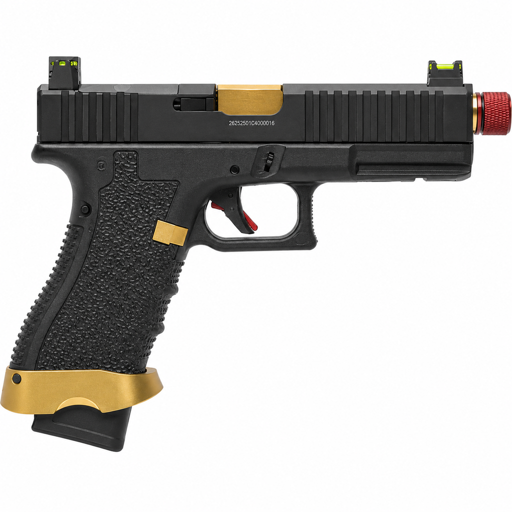 PISTOLA DE AIRSOFT GBB ROSSI STRIKER GOLD 6MM