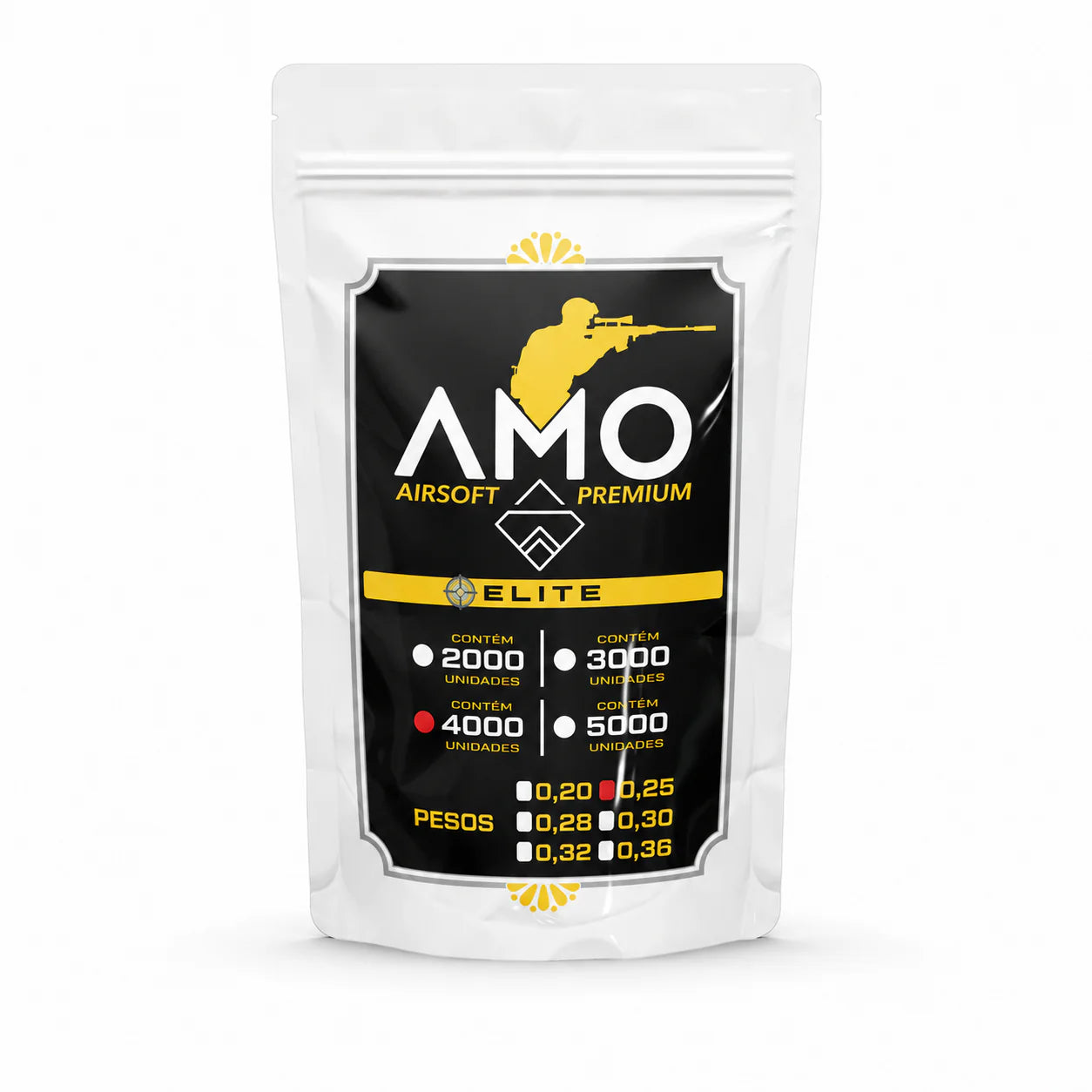 BBS 0.20 AMO AIRSOFT PREMIUM - 4000 UN
