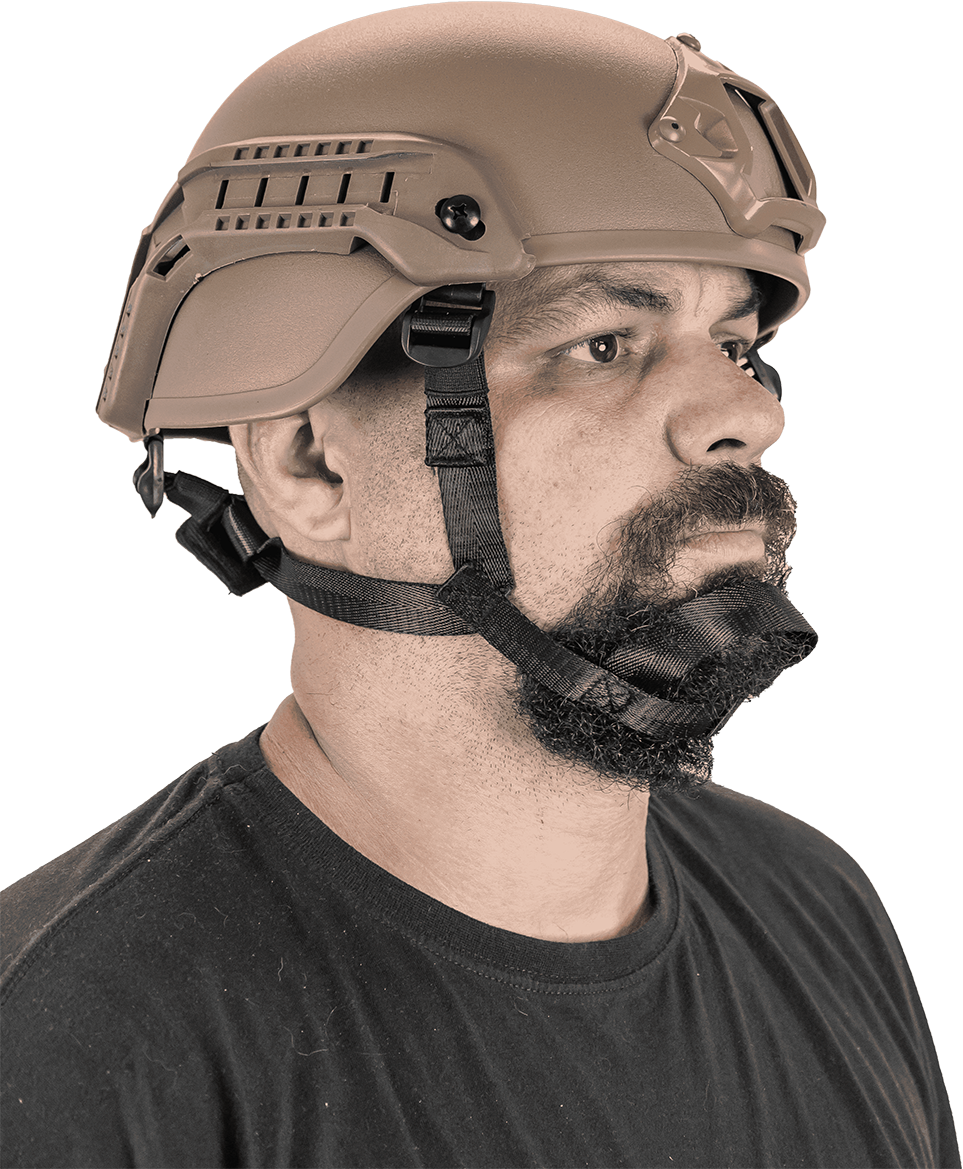 CAPACETE TATICO TAN