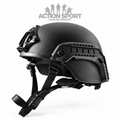 CAPACETE TÁTICO PARA AIRSOFT ROSSI PRETO