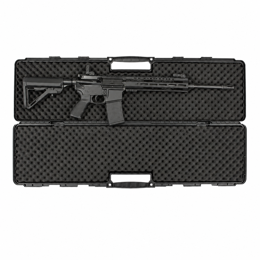 CASE RÍGIDA DE PROTEÇÃO TAG DEFENSE PRETA 100X30X10CM