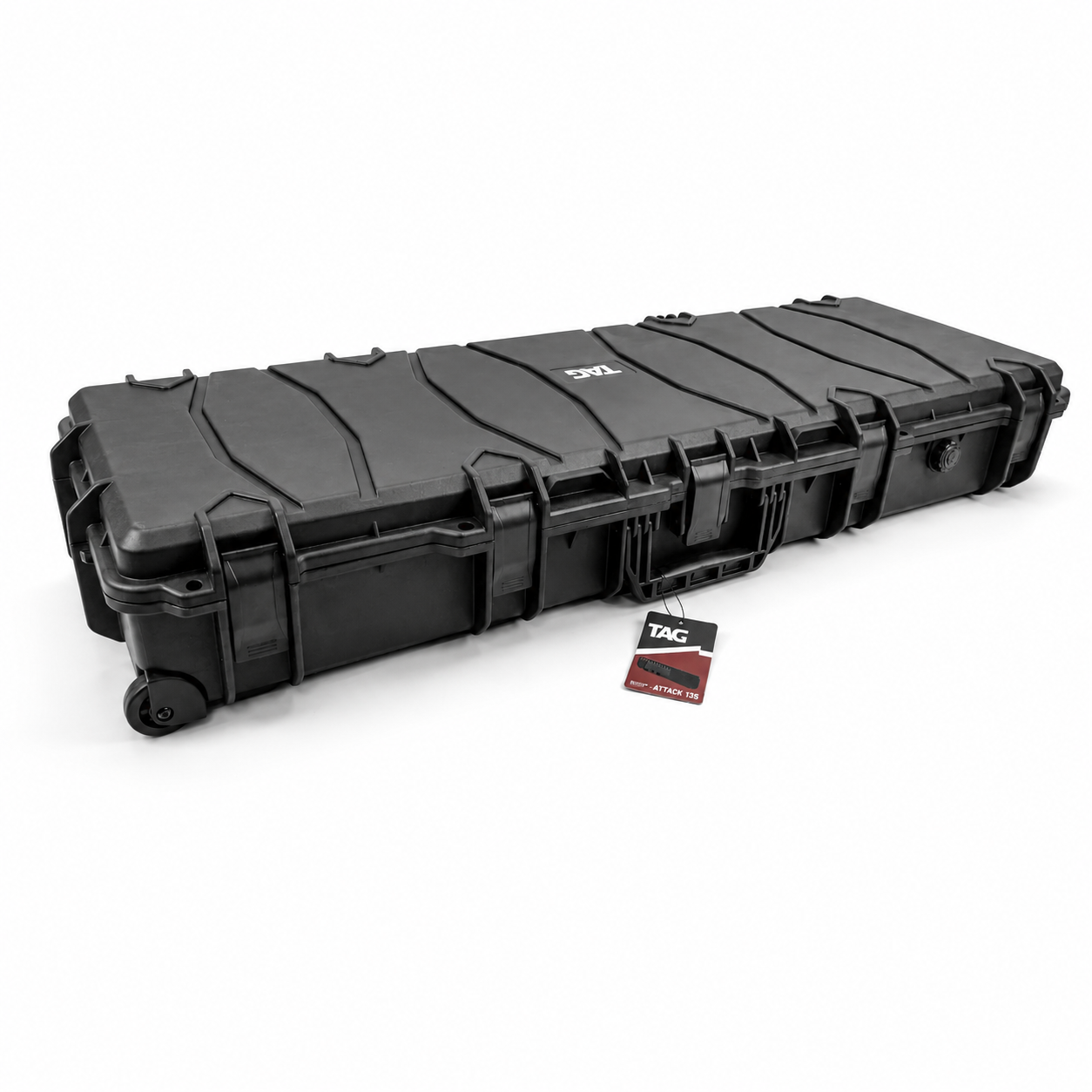 CASE RIGIDA DE PROTEÇÃO ATTACK PRETA 135X40X14CM TAG