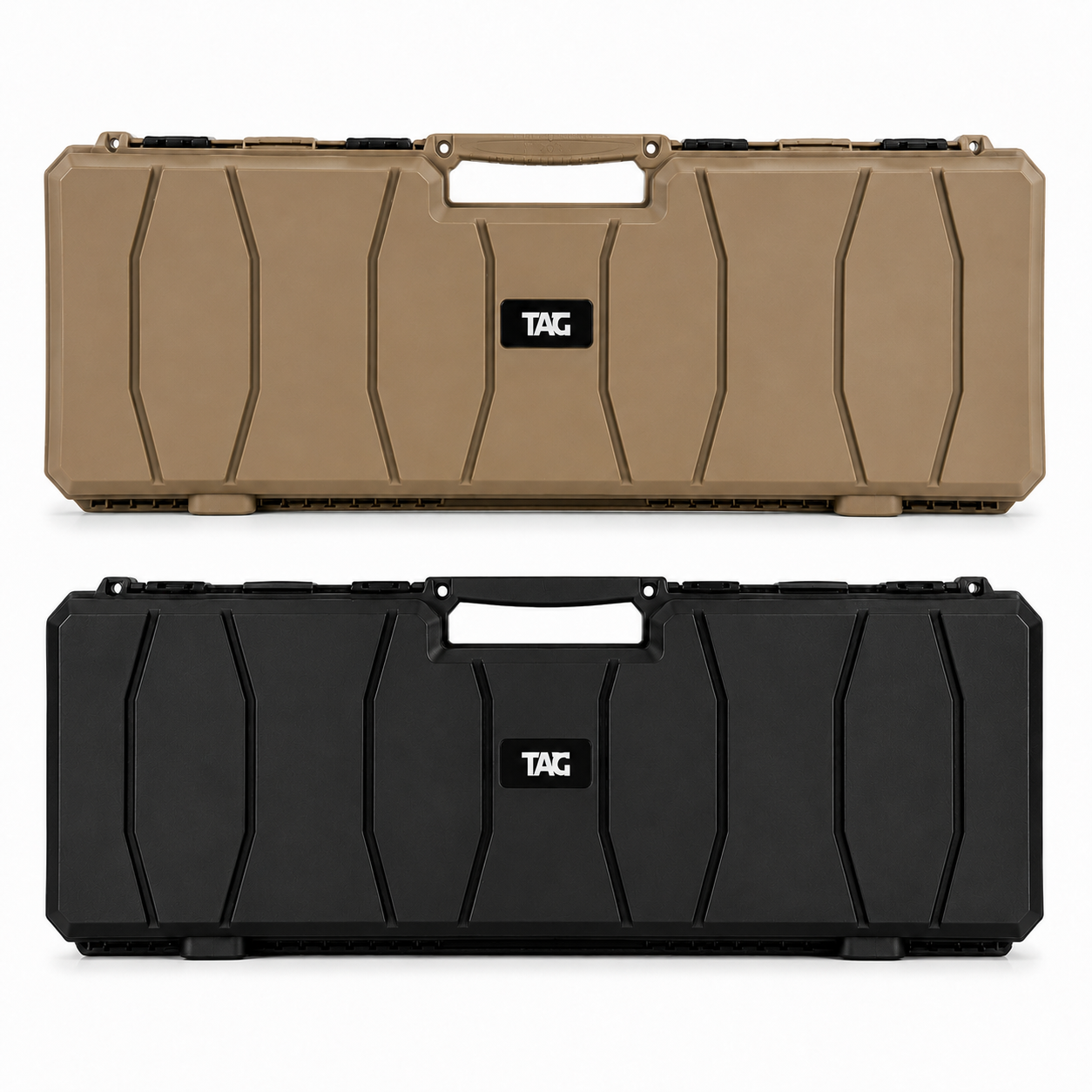 CASE RÍGIDA DE PROTEÇÃO TAG DEFENSE PRETA 100X30X10CM