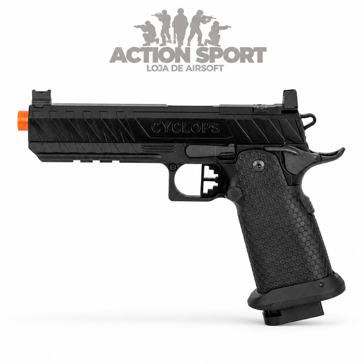 PISTOLA DE AIRSOFT ARMY ARMAMENT GBB HI-CAPA CYCLOPS BLOWBACK 6MM