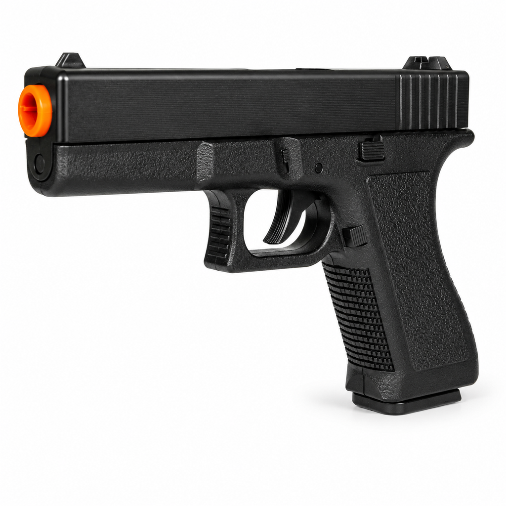 PISTOLA DE AIRSOFT VIGOR KIT ALVO GEL + V307(2 UN) MOLA 6MM