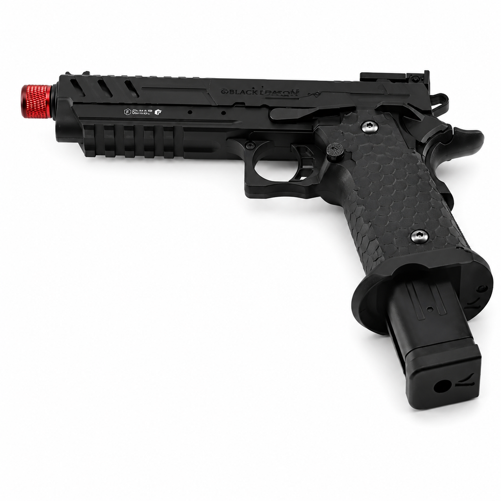 PISTOLA DE AIRSOFT 1911 SHADOW GBB 6MM ROSSI PRETO 6MM