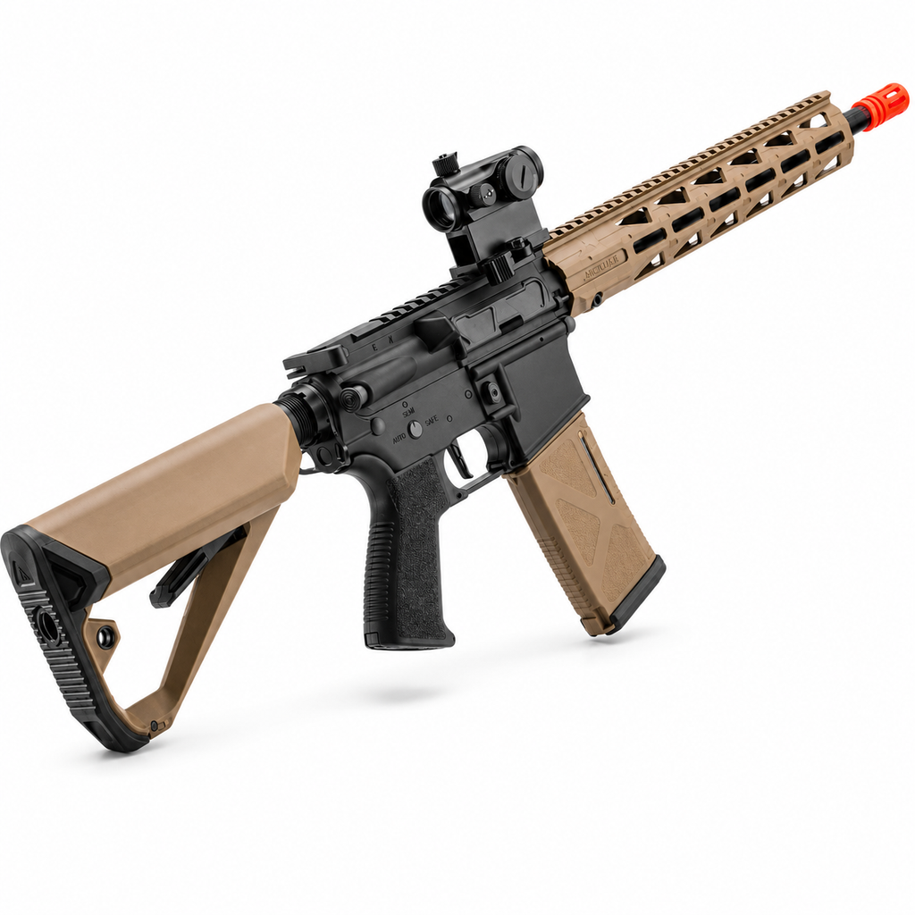 RIFLE DE AIRSOFT ARCTURUS LWT MK-3 12" DESERT ELET. 6MM