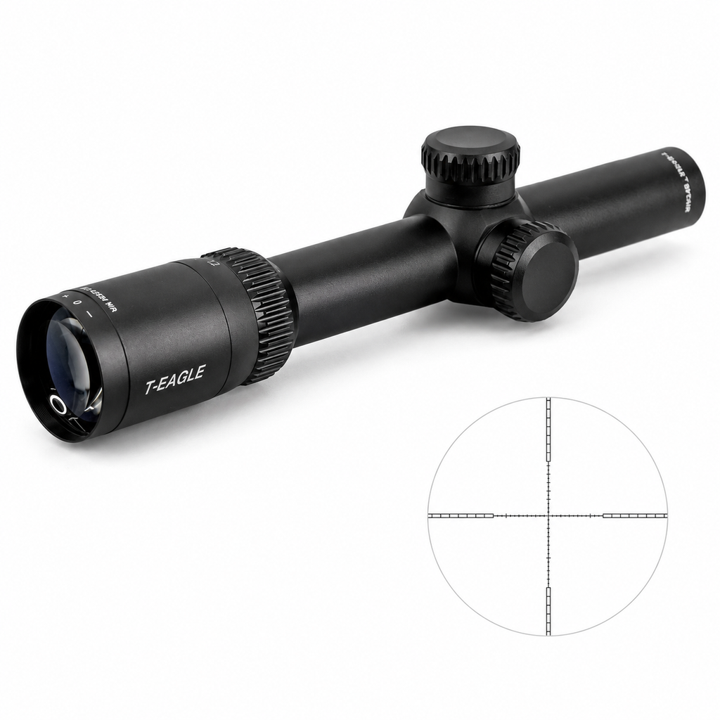 LUNETA T-EAGLE LPVO SFP EO 2.5X20WA