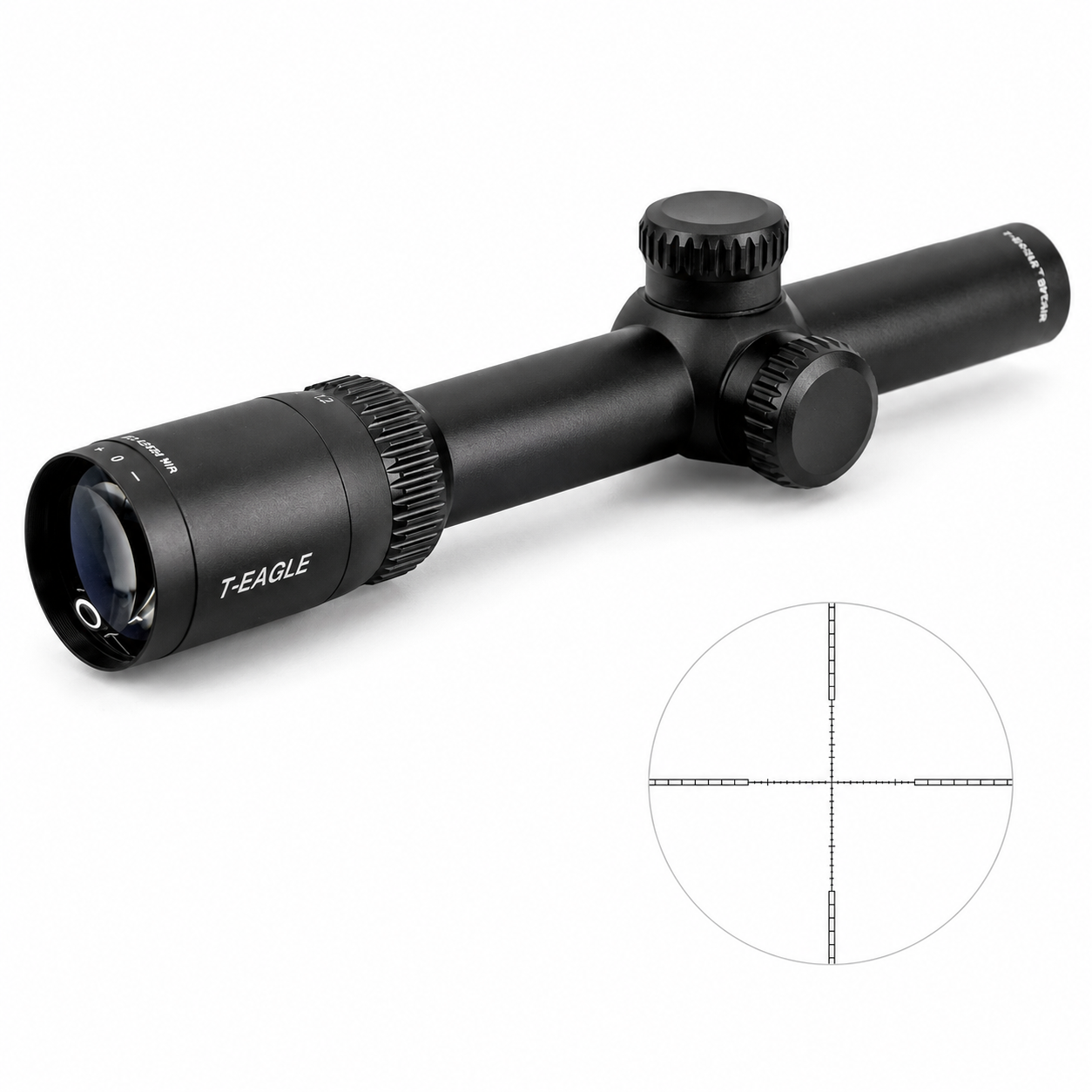 LUNETA T-EAGLE LPVO SFP EO 2.5X20WA