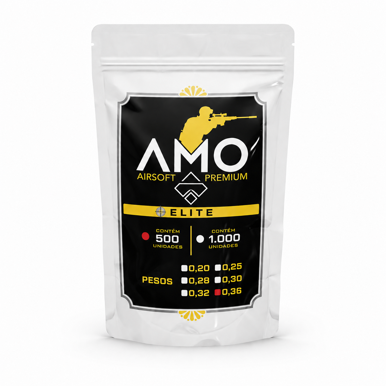 BBS 0.36 AMO AIRSOFT PREMIUM - 500 UN