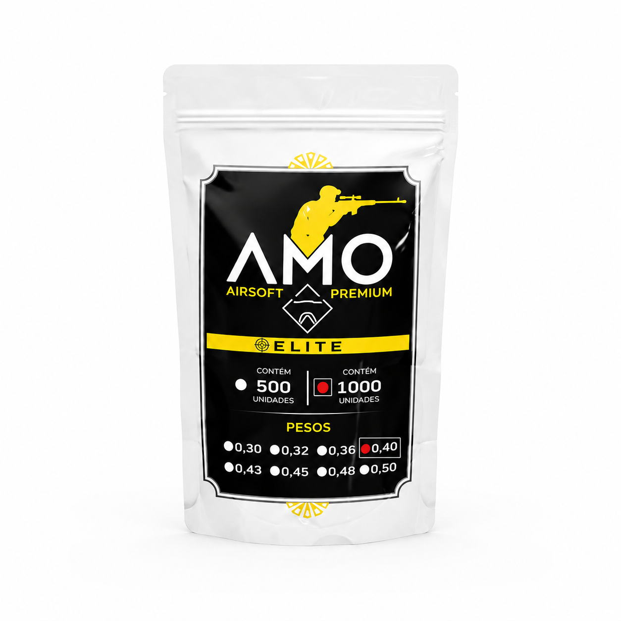 BBS 0.40 AMO AIRSOFT PREMIUM - 1000 UN