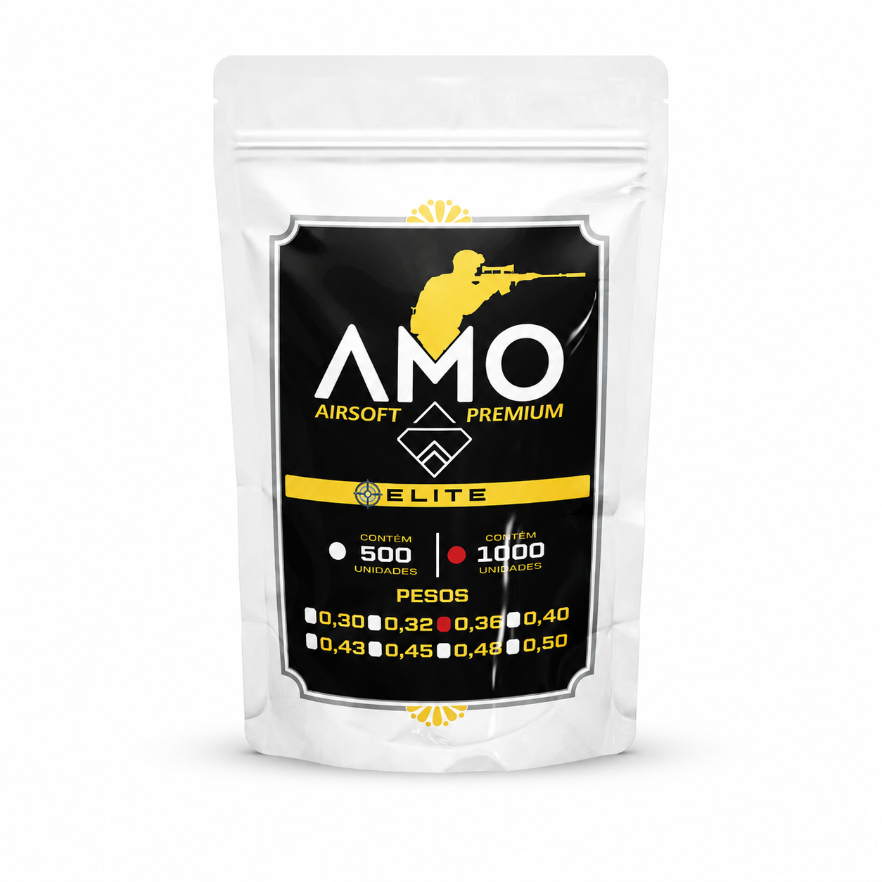 BBS 0.36 AMO AIRSOFT PREMIUM - 1000 UN