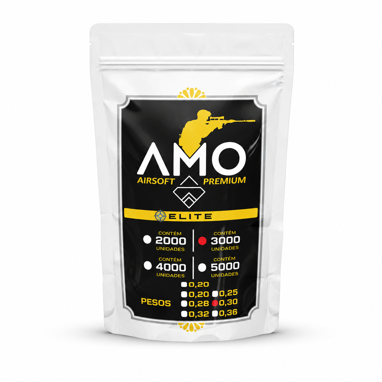 BBS 0.30 AMO AIRSOFT PREMIUM - 3000 UN