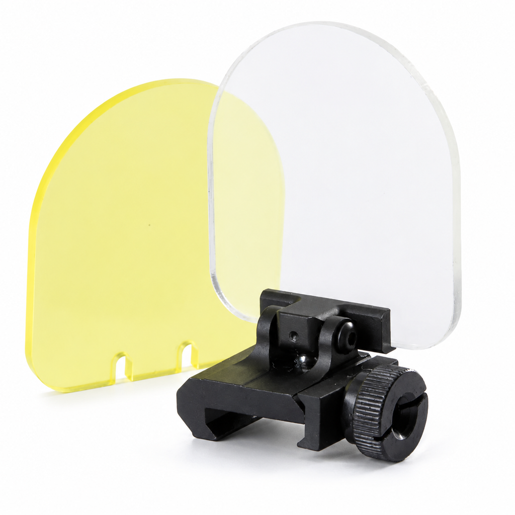 PROTETOR DE RED DOT UNIVERSAL (DUPLA LENTE) BASE DE METAL