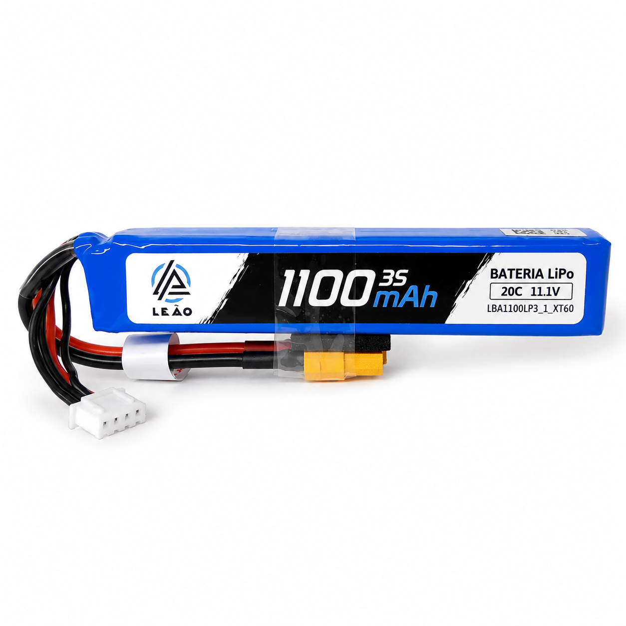 BATERIA LIPO LEÃO ULTRA 11.1V- 1100mAh-20C (XT60)