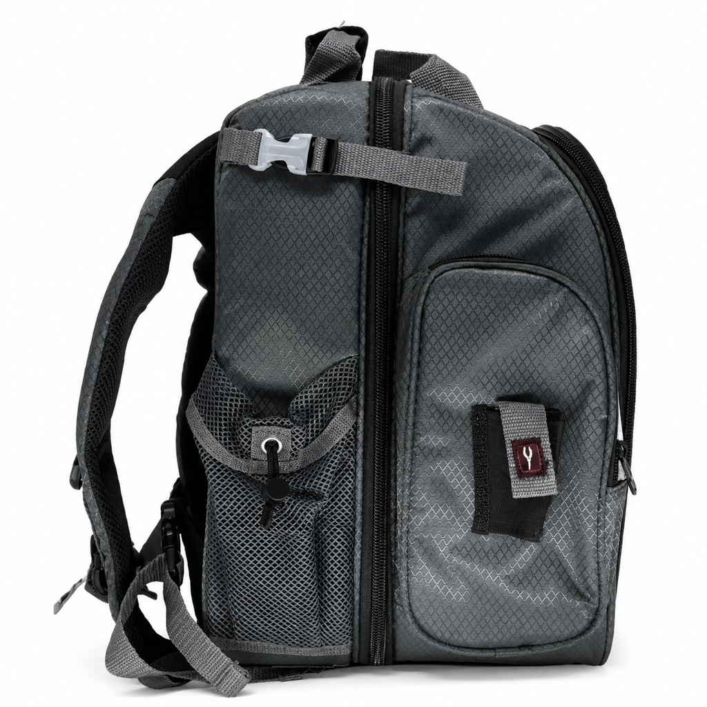 BOLSA  DE PESCA SUMAX SM-1203 INT/CINZA