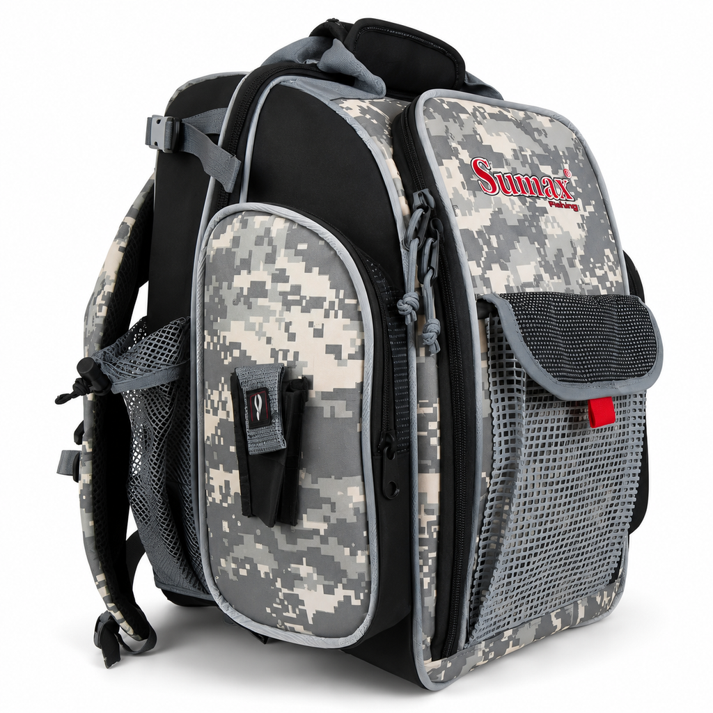 BOLSA DE PESCA SUMAX SM-1203 INT/ CAMUFLADO