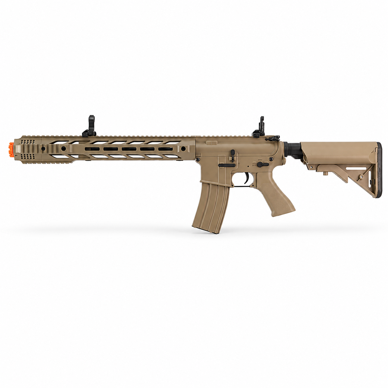 RIFLE DE AIRSOFT CYMA AEG M4 SALIENT SPORT TAN 518 6MM