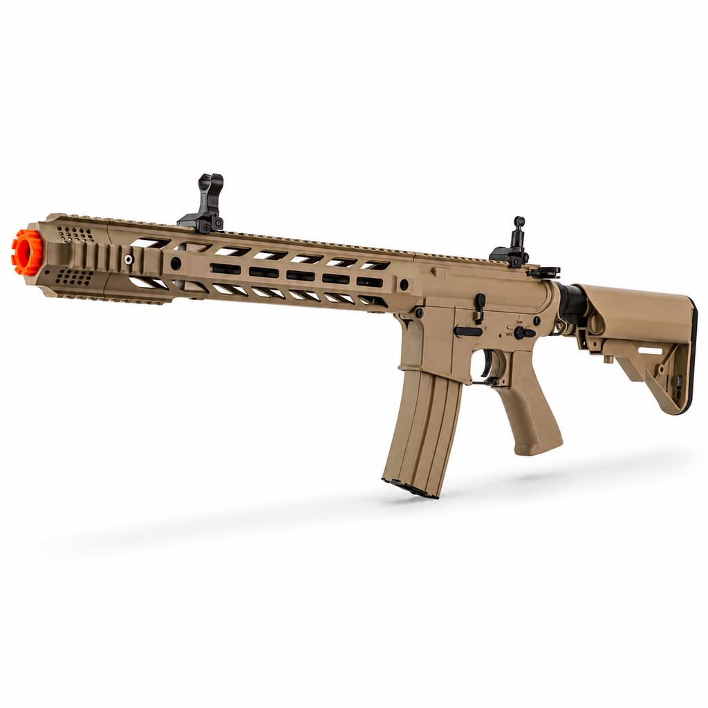 RIFLE DE AIRSOFT CYMA AEG M4 SALIENT SPORT TAN 518 6MM
