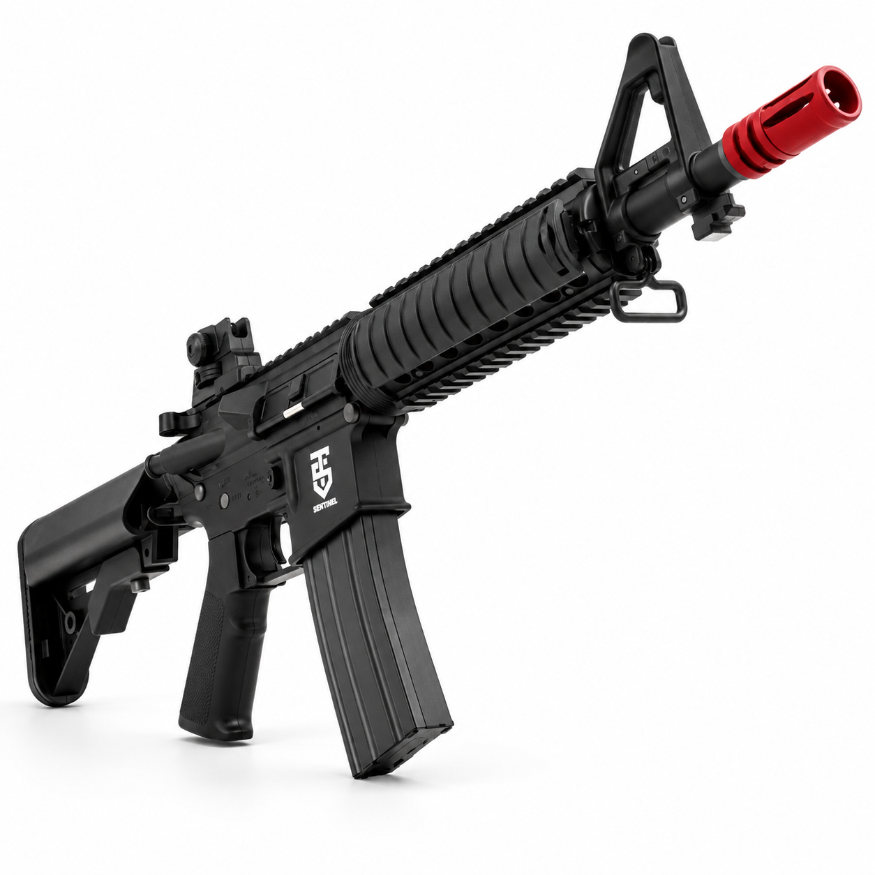 RIFLE DE  AIRSOFT ROSSI SENTINEL M4 CQB-R FULL METAL ELÉT. 6MM