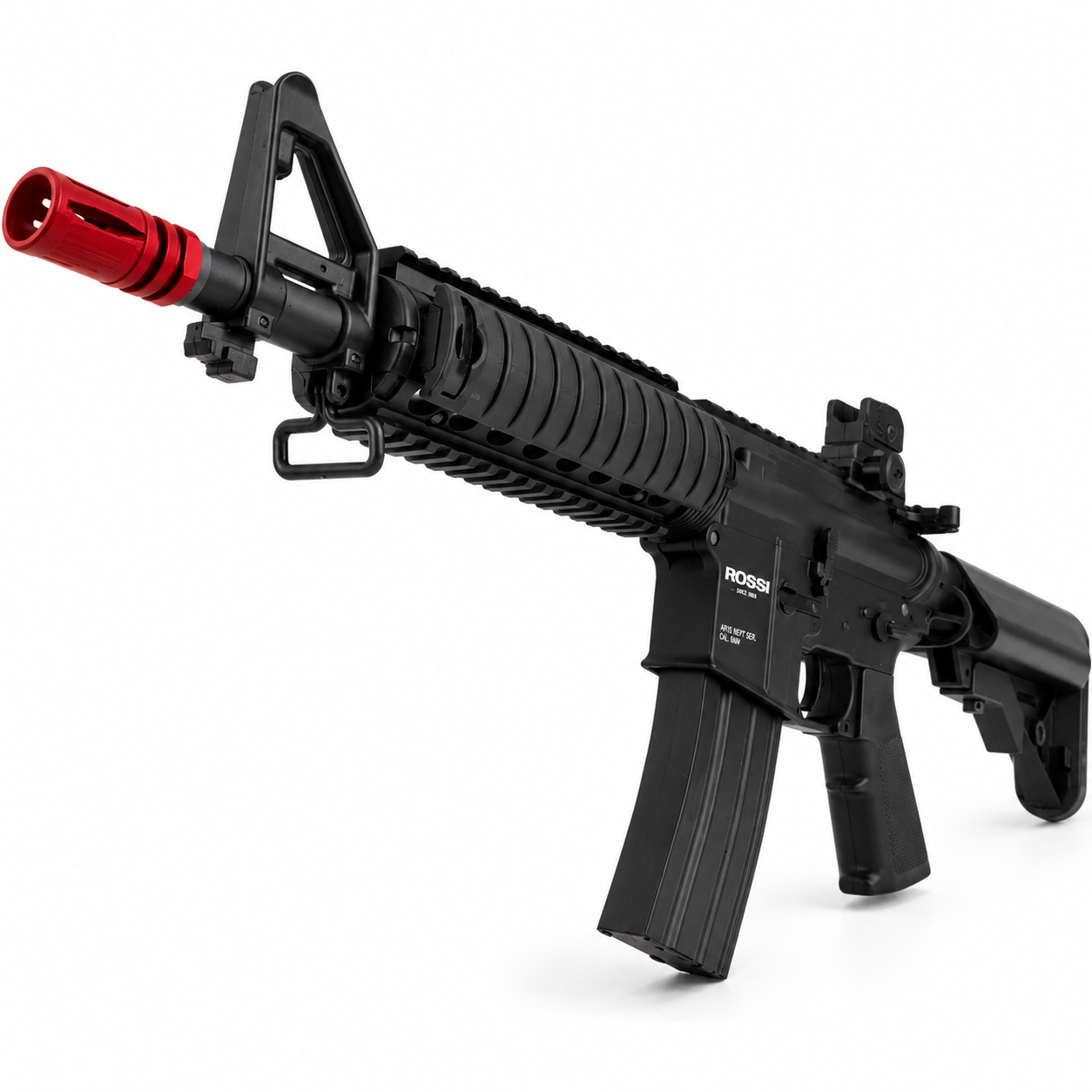 RIFLE DE  AIRSOFT ROSSI SENTINEL M4 CQB-R FULL METAL ELÉT. 6MM