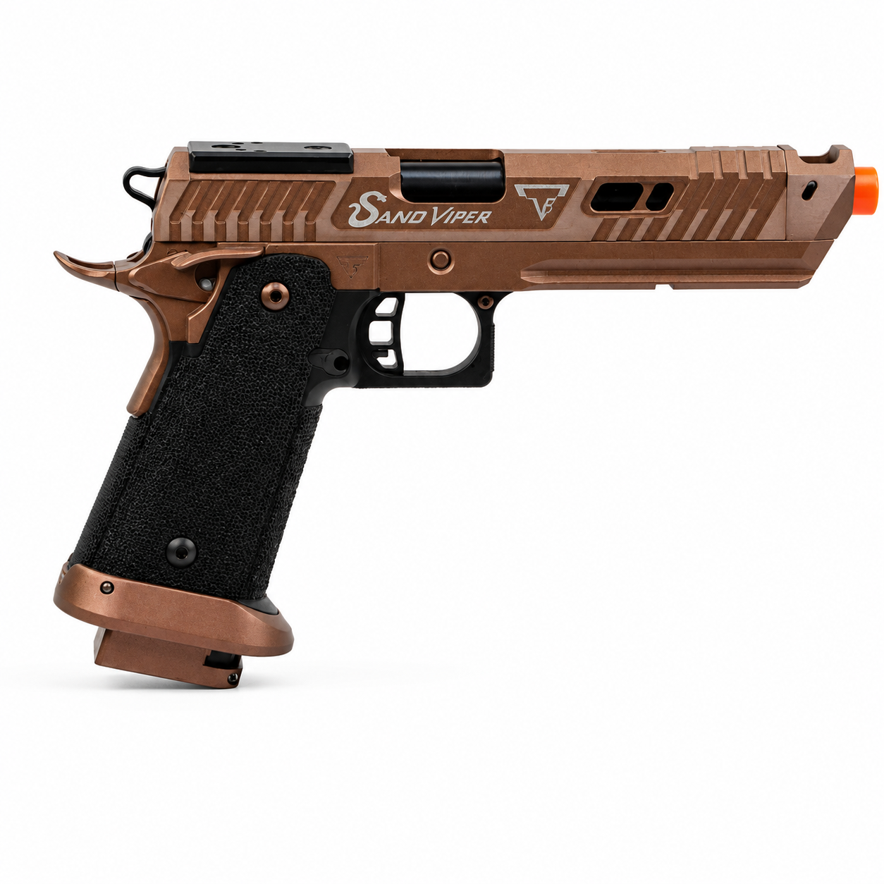 PISTOLA DE AIRSOFT BRONZE TARAN ARMY ARMAMENT GBB HI-CAPA SAND VIPER 6MM