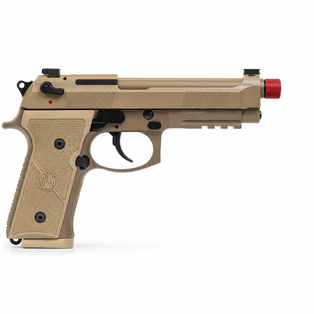 PISTOLA DE AIRSOFT GBB ROSSI M9A4 TAN BLOWBACK 6MM