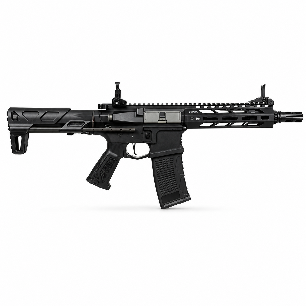 RIFLE DE AIRSOFT ELÉTRICO G&G CM16 SRS 7"M-LOK BLACK 6MM
