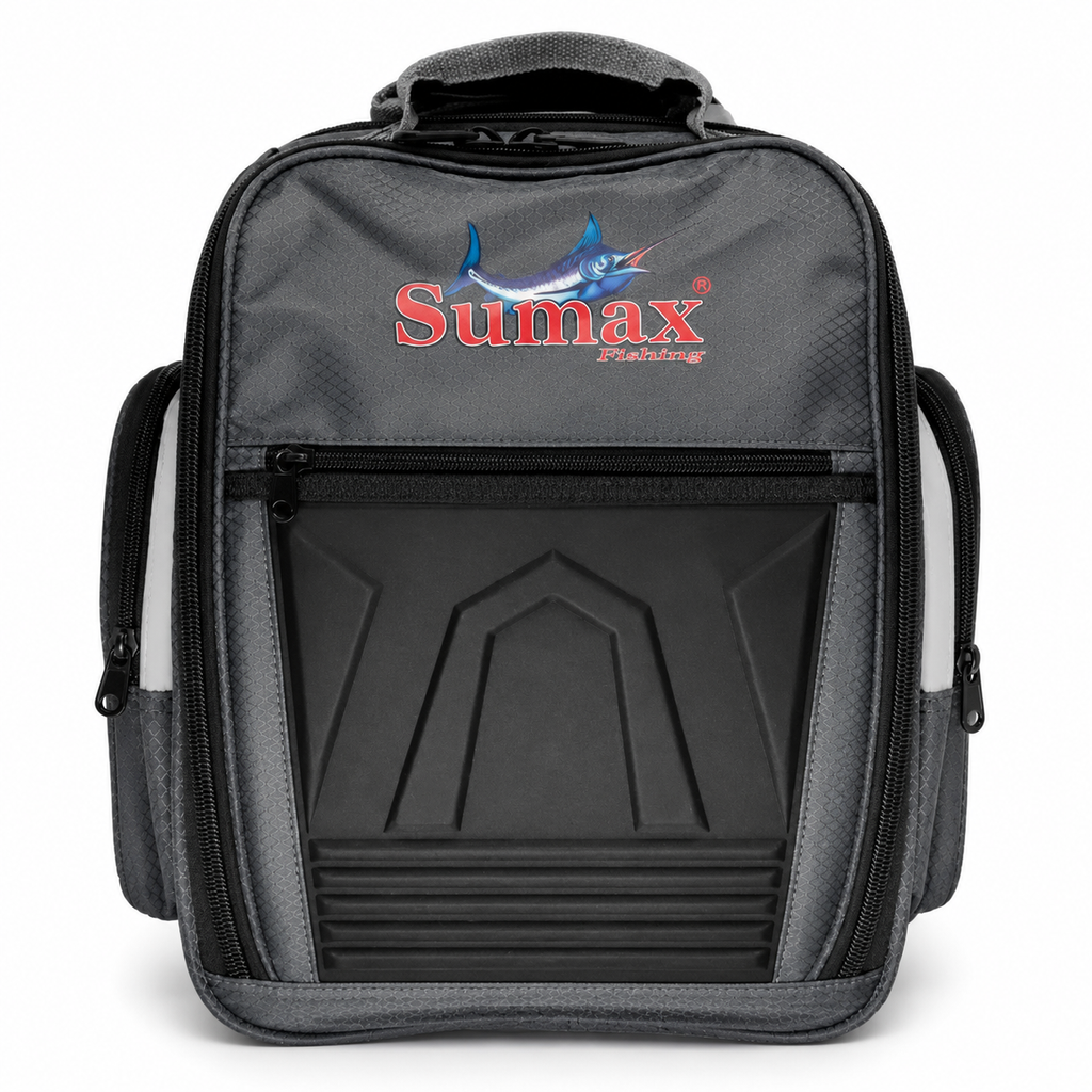 BOLSA  DE PESCA SUMAX SM-1203 INT/CINZA