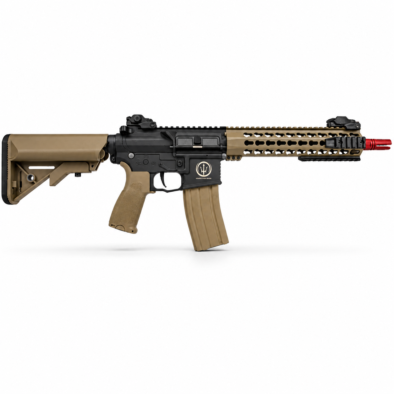 RIFLE AIRSOFT ROSSI NEPTUNE AR15 10'' SHORT TAN ELÉT. 6MM