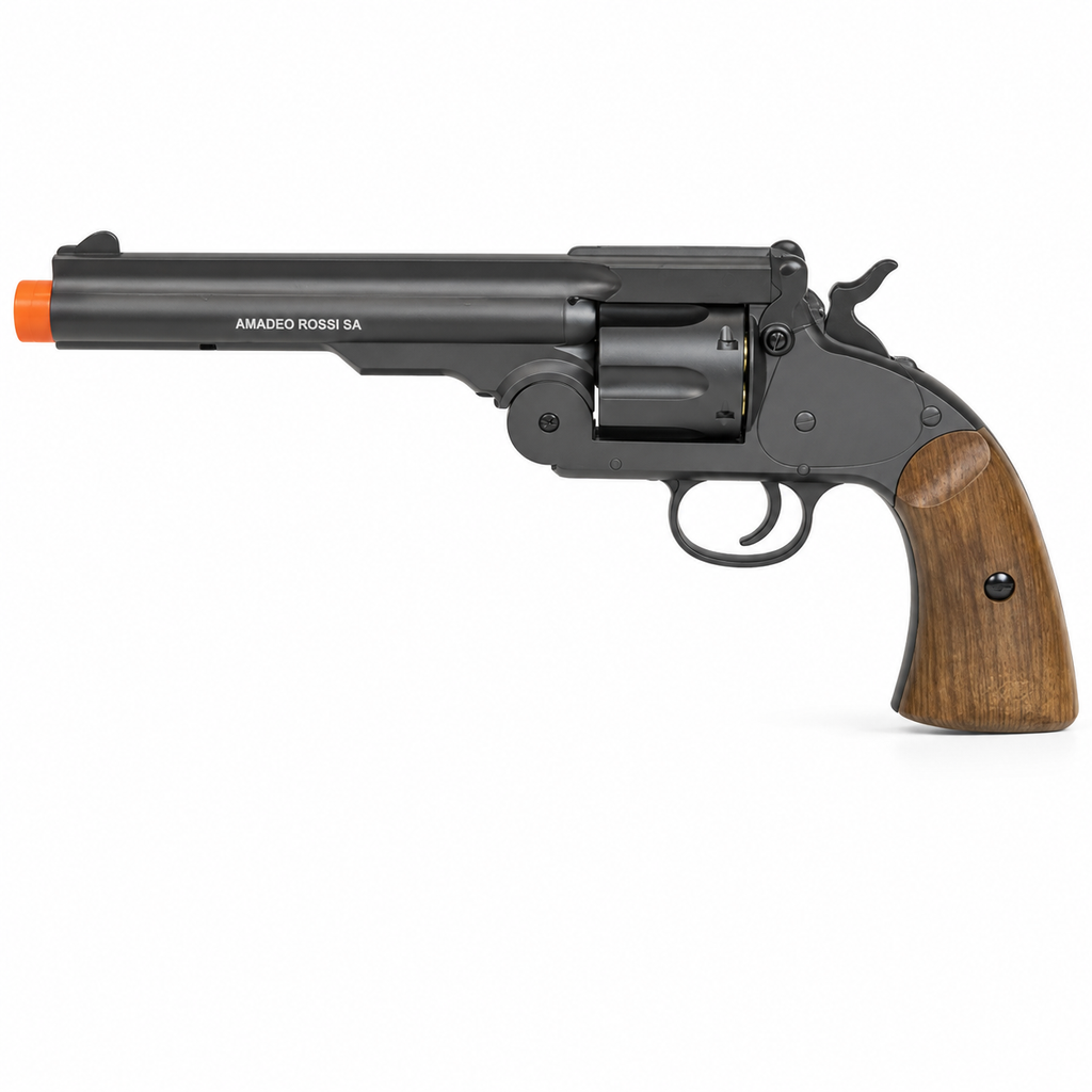 REVÓLVER DE PRESSÃO ROSSI COWBOY 7'' CO2 4,5MM