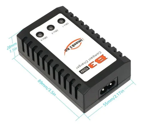 Carregador / Balanceador Baterias lipo airsoft Imax RC B3 Pro Charger-Bivolt