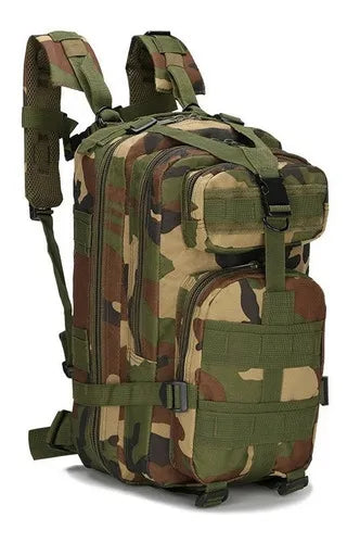 BOLSA TÁTICA MILITAR CAMUFLADA 30L