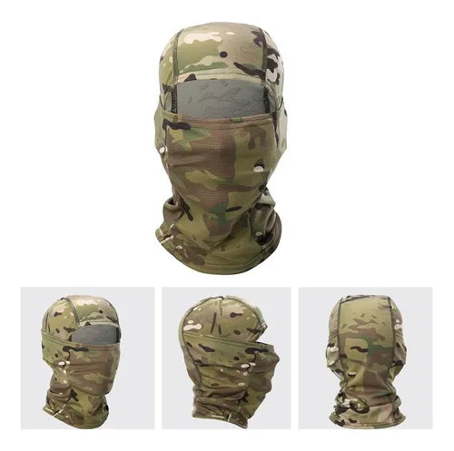 Balaclava Microfibra Escamoteavel- Multicam