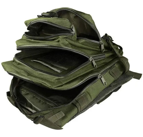 BOLSA TÁTICA MILITAR VERDE OLIVA 30L