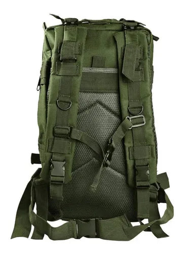 BOLSA TÁTICA MILITAR VERDE OLIVA 30L