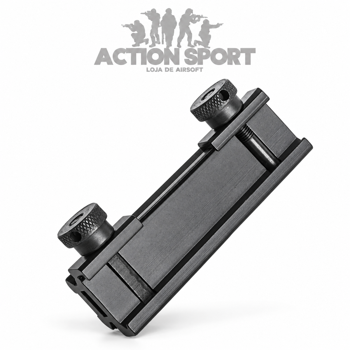 ELEVADOR DE TRILHO MPF 8 SLOTS PRETO