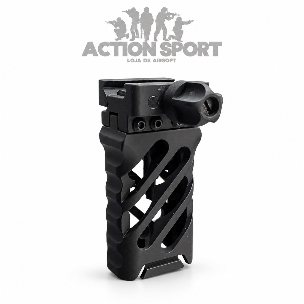 FRONT GRIP VERTICAL METAL PRETO APS