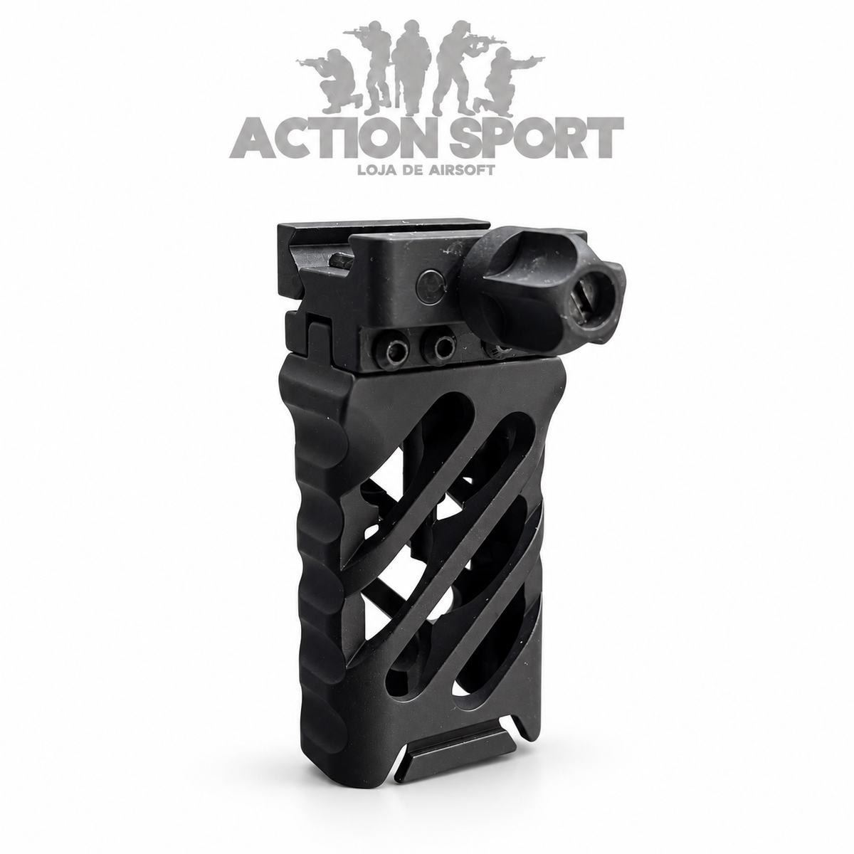FRONT GRIP VERTICAL METAL PRETO APS