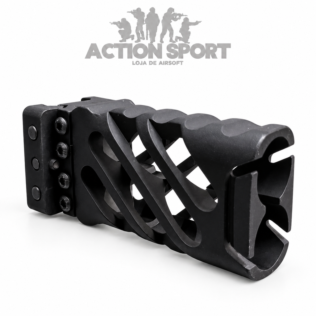 FRONT GRIP VERTICAL METAL PRETO APS